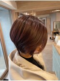 大人ショートボブ