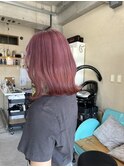 pink hair