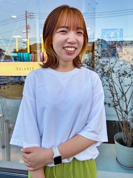 バランス 福山店(BALANCE.) インナーカラー