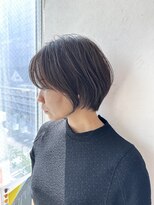 トッカ ヘアアンドトリートメント 難波店&nbsp;小顔似合わせカット愛されクールショート20代/30代40代50代/難波