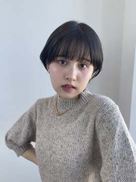 エクリ シセイドウ 麻布十番店(equri×SHISEIDO) 丸みショート