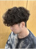 波巻きスパイラルパーマツイストスパイラルパーマシャドウパーマ