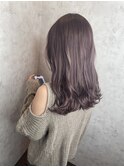 ブリーチなしラベンダーカラー
