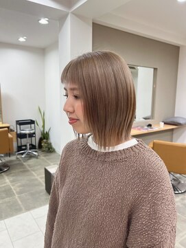 シンス(Since) 柔らかいミルクティーベージュ