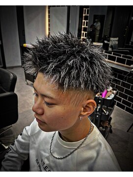 メンズ ラピス 横浜店(Men’sLapis) ホワイトメッシュ入れるならこの髪型