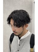 波巻きパーマツイストスパイラルフェザーパーマシャドウパーマ