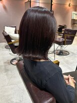 ラミエ バイ メルト 吉祥寺(lamie by melt)&nbsp;【小川】レッドブラウン/きりっぱなし/ブリーチなし