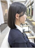 結べる内巻きタッセルボブ