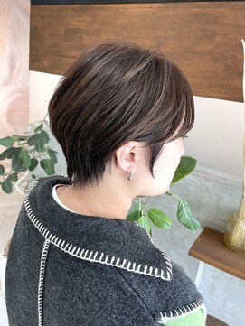 クラン(cLan.) 【ハンサムショート×アッシュベージュ】by タナカ