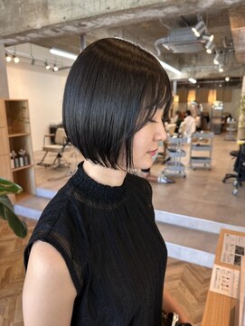 ロゴス 湖北本店(LOGOS) 着物ヘア/大人ガーリー/ダークアッシュ/似合わせカット/我孫子