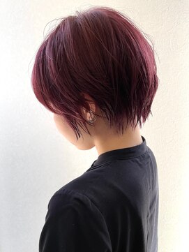 メロウ 神戸三宮(mellow) ショート / ワインレッド