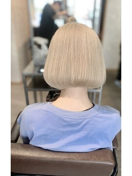 アンククラシックヘアー(ank classic hair) 【宇都宮美容室/透明感/インナーカラー/白髪ぼかし】