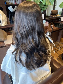 アンツ サザンリゾート 茅ヶ崎店(ANT'S Southern Resort) ミディアムヘア/暗めカラー/グランマッシュ/ココアベージュ