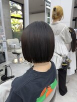 ビューブルー 亀戸錦糸町(VIEW BLUE) 美髪シアーカラー髪質改善レイヤーカット切りっぱなしボブ