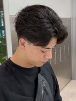 フィフス 渋谷(fifth)&nbsp;渋谷フェザーパーマシャドウパーマ波巻きパーマメンズミディアム