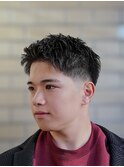 ツーブロック 30代メンズ 20代メンズ リクルート 大人ヘア 眉毛