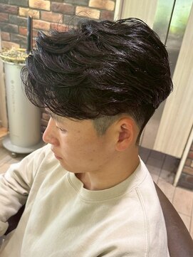 バトン(BATON) 毛流れパーマ/メンズパーマ/メンズカット