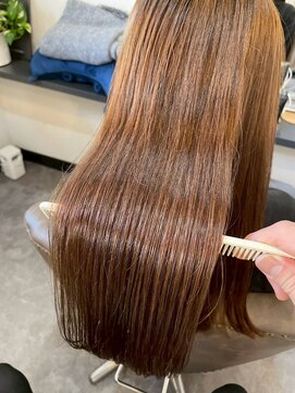 ベルポール(Bell port) 着物ヘア/大人ガーリー/ダークアッシュ/似合わせカット/芦屋駅