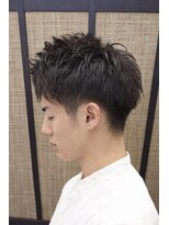 エフ ヘアー(F HAIR)&nbsp;ツーブロック × 束感ショート（スパイキーショート）