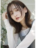 大人可愛い30代40代50代◎大人ナチュラル鎖骨レイヤーUP