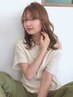 【色持ちUP！】カット＋透明感ケアカラー＋7stepトリートメント ￥１４７００