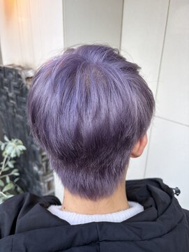 ワワ ヘアサロン 高円寺店(WAWA HAIR SALON) シルバーに落ちるラベンダーグレージュ♪【未羽*゜高円寺】