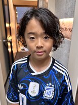リンネ(Lin'ne)&nbsp;キッズもおしゃれにスパイラルパーマ！