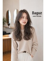 バグズ ヘアデザイン 桔梗が丘店(Baguz HAIR DESIGN)&nbsp;透明感オリーブグレージュくびれレイヤー