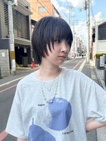 クルー(Creww KYOTO)&nbsp;顔周りのレイヤーで小顔感UPウルフショート