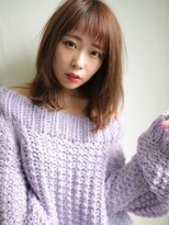 アグヘアースウィート 名駅店(Agu hair sweet)&nbsp;こなれ感漂うナチュラルミディ☆