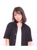 束感Cカール&束感シースルーバング