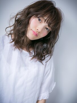 カバーヘア ブリス 北浦和(COVER HAIR bliss) 小顔グラマラス大人かわいい無造作セミディw北浦和10代20代30代