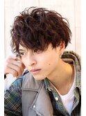 横顔もキマる スパイラルパーママッシュ