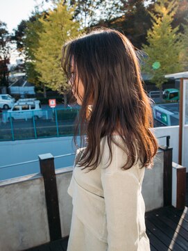 ヘアーサロンウフ(hair salon Oeuf) グレージュラフウェーブ　自由が丘