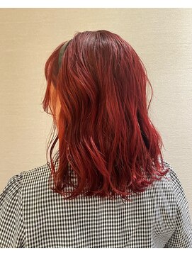 ヘアーサロン TLP ビビットカラー