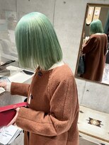 シィーム(cime) 淡いグリーンカラー