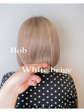 フィッツコア(FITS CORE) 髪質改善で作るホワイトベージュ