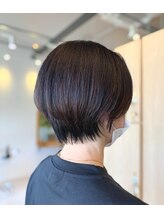 リエットヘアー 杢左店(Lie-et. hair) 大人可愛い30代40代50代◎ショート脱白髪染めアッシュグレージュ