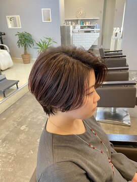 シャワ(CHAWA) 髪質改善 ショートボブ ショートカット ハンサムショート