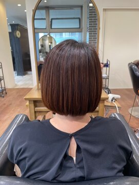 ルシード スタイル ルッツ(LUCIDO STYLE RUTTU) ハイライト×ボブ