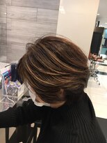 ミューズ 新浦安店(HAIR&NAIL MUSE) 立体感ハイライト白髪ぼかし3Dハイライトうるツヤグレーベージュ