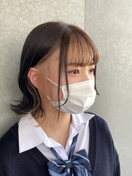 ロンドヴァリー 渋谷店(Lond vallee) 垢抜け前髪インナーカラーベージュ！