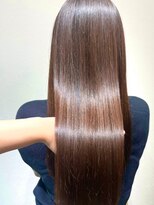 フュー 新小岩(few.)&nbsp;黒髪/グレーベージュ/レイヤーロング/前髪パーマ[新小岩駅]