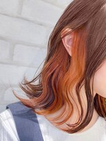 プログレス ひばりヶ丘店(PROGRESS)&nbsp;『inner purple』デザインカラー×インナーカラー　10代/20代