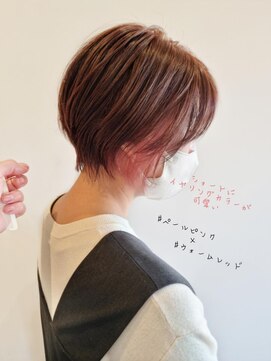 イデア 柏の葉コイルリンクガレージ店(IDEA) ショートヘア×イヤリングカラー