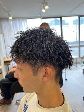 アフェクト 上大岡(affect) ダークアッシュ/アッシュブラック/カルマパーマ/ベリーショート