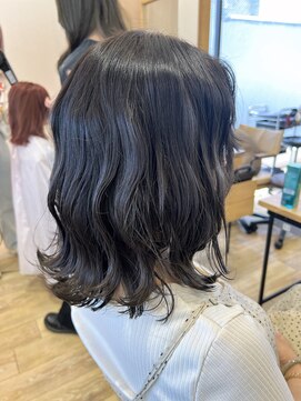 フォーカス 柏店(FOCUS) パーマ風コテ巻き　#波巻き　#ウェーブ巻き