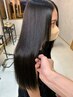 【デザインに合わせてイメチェン☆】デザインカット＋縮毛矯正￥30800