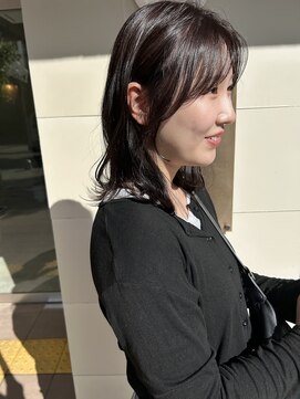 ジェムバイアルテフィーチェ(gem by artefice) 顔まわりレイヤーナチュラルブラウン#マロンベージュ