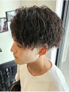 レックス メンズ オンリー サロン(REX MEN'S ONLY SALON) 七三パート×ツイストスパイラル